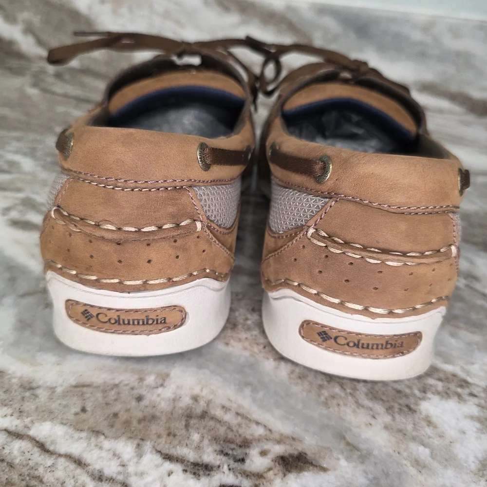 Columbia PFG Sailfish Men's Leather Boat Shoes Size 11